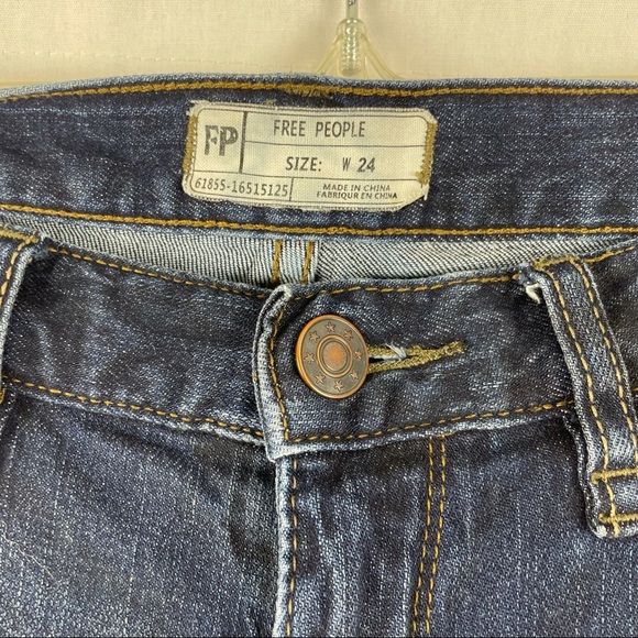 Free People Dark Wash - Picture 5 of 6